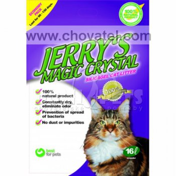 Kočkolit Jerrys Magic Crystal 16l Levandule