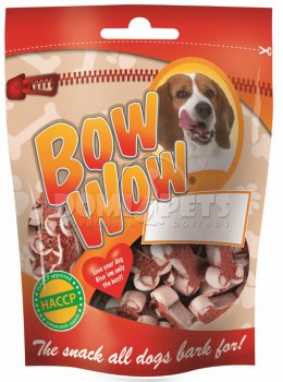 Bow Wow kostičky s hovězí příchutí 80g